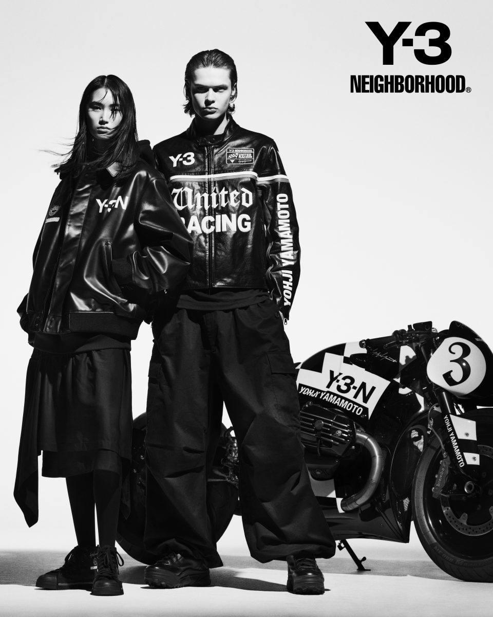 Y-3 и японский NEIGHBORHOOD объединились ради коллаба, вдохновлённого мотоспортом и рыцарской бро…